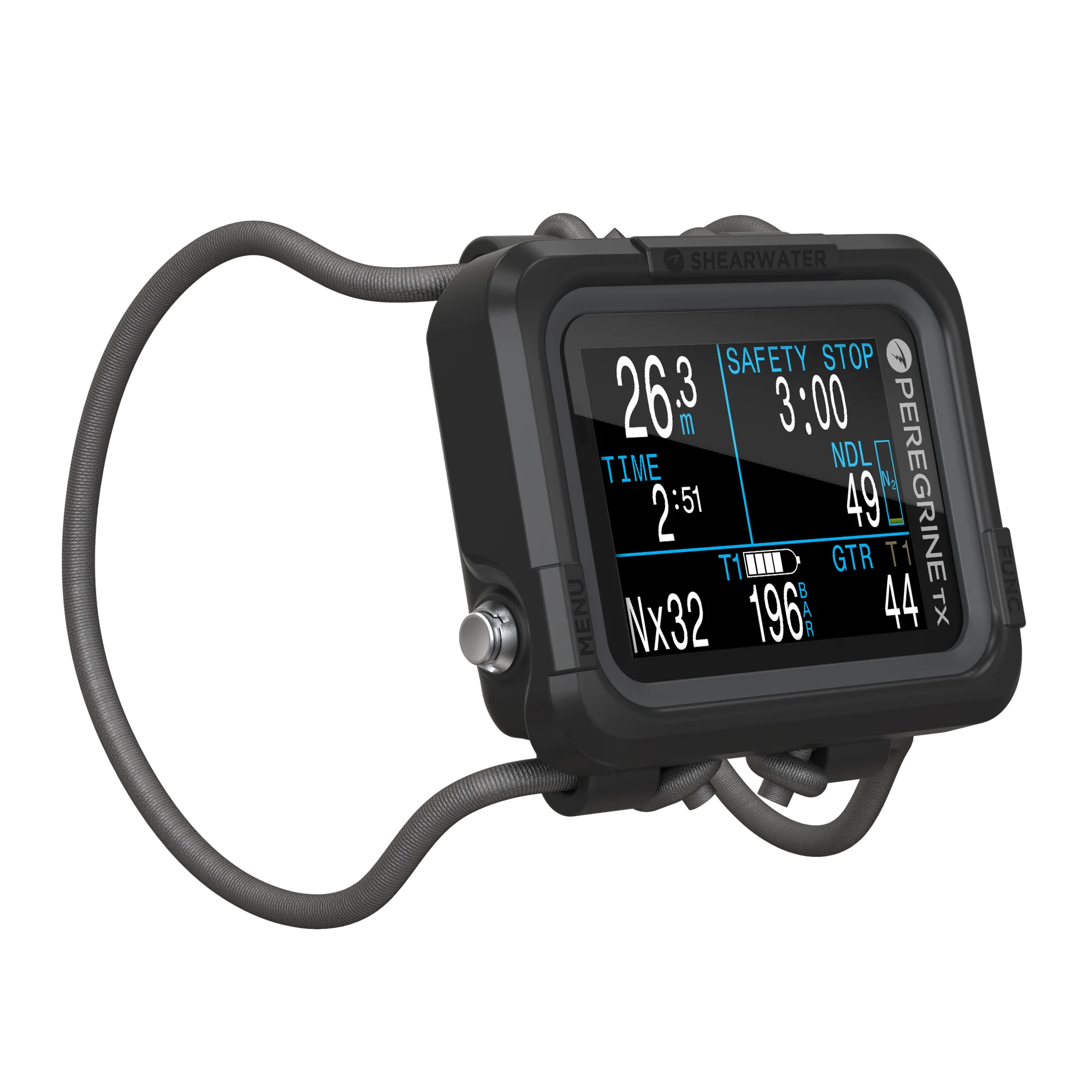 Peregrine front black shock cord